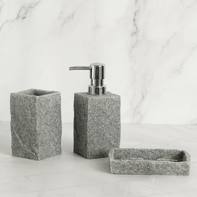 Imitation Granite Bathroom Accessories