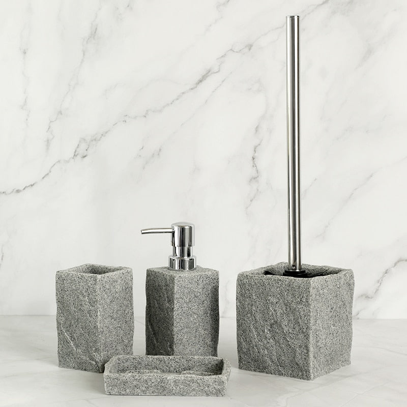 Imitation Granite Bathroom Accessories