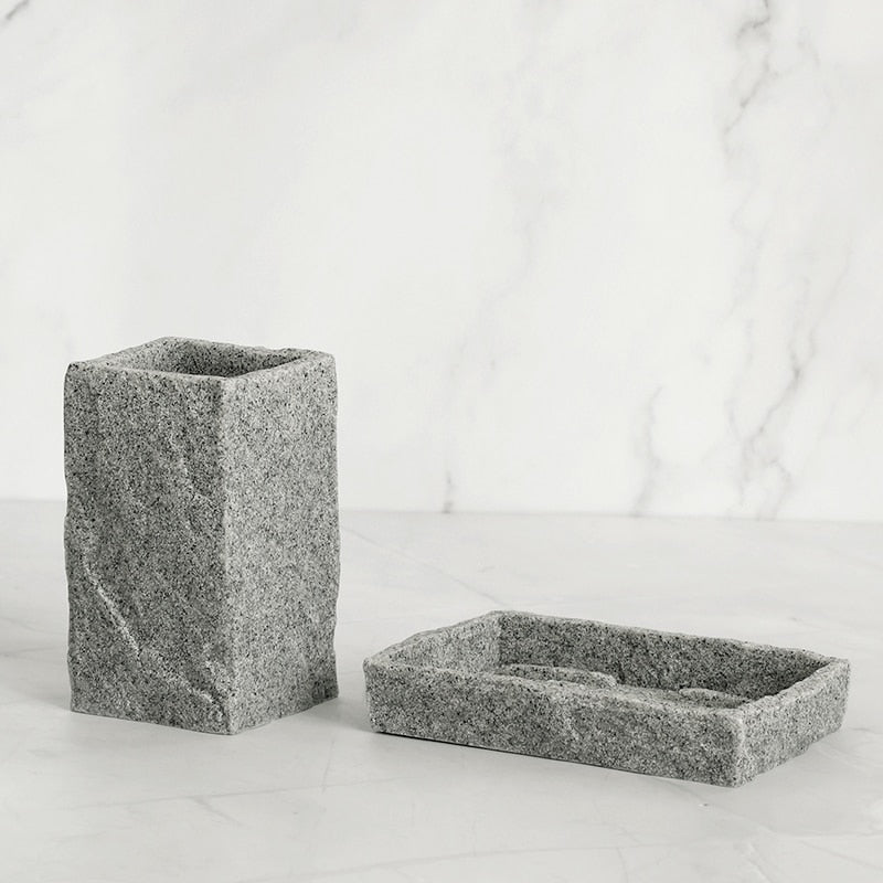 Imitation Granite Bathroom Accessories