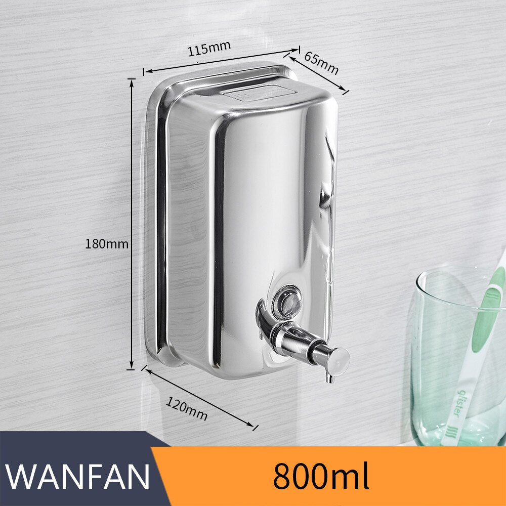 Wall Mounted Liquid Hand Soap Dispensers