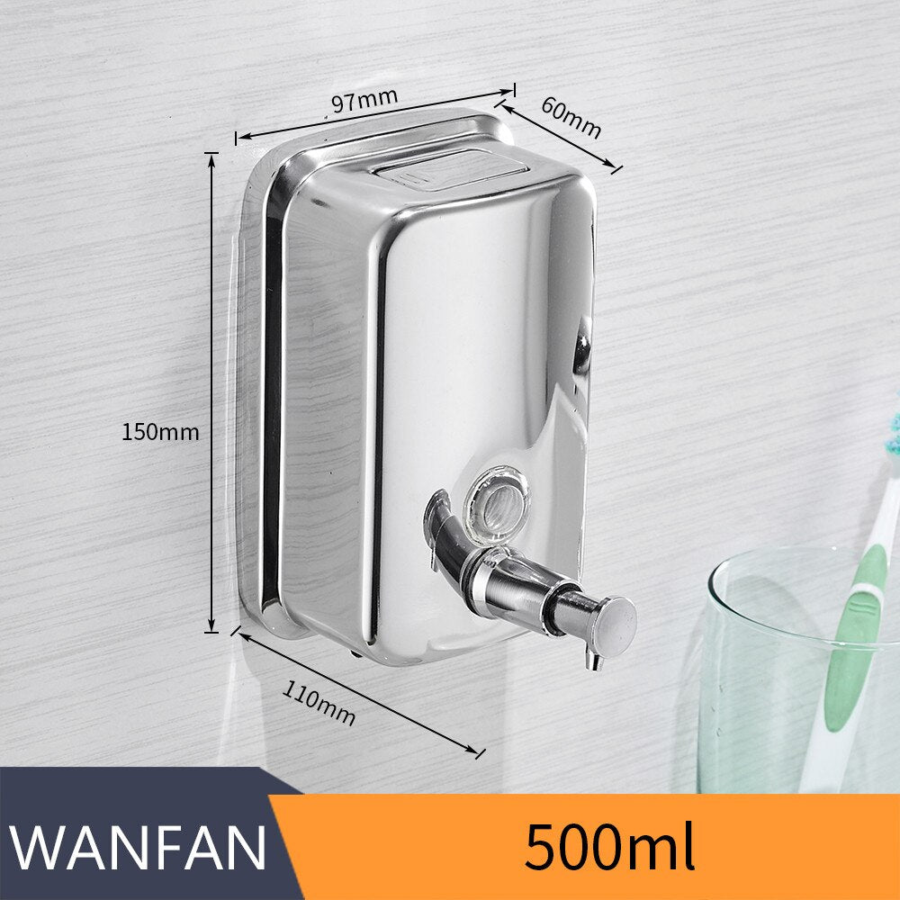 Wall Mounted Liquid Hand Soap Dispensers