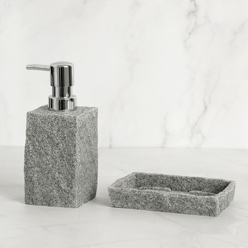 Imitation Granite Bathroom Accessories