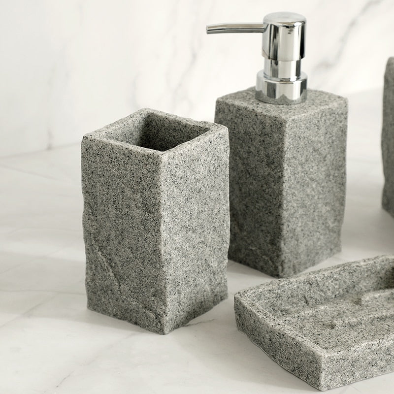 Imitation Granite Bathroom Accessories