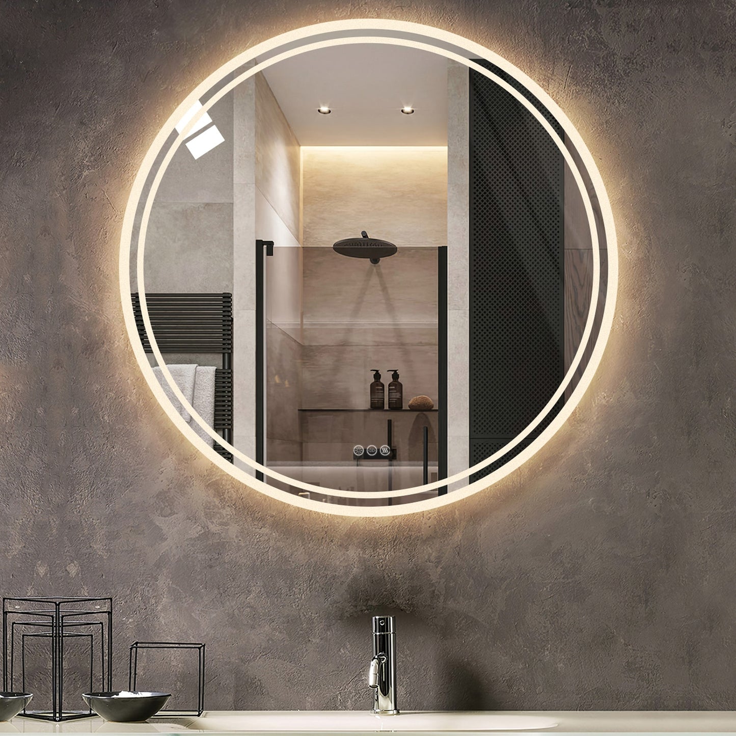 Backlit Illuminated Bathroom Mirrors