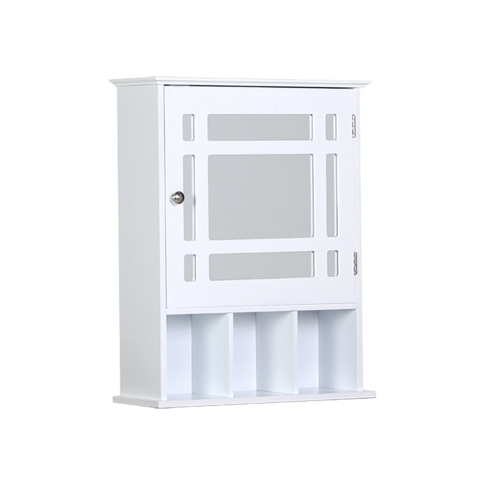 Single Door Bathroom Mirror Storage Cabinet