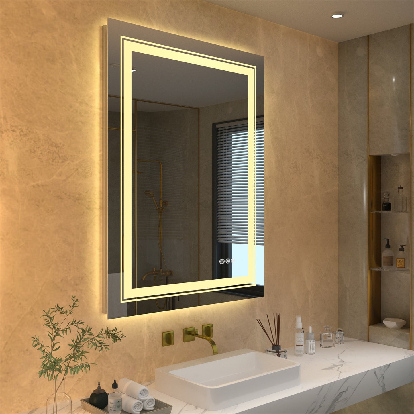 Bathroom Vanity Mirror with LED Lights