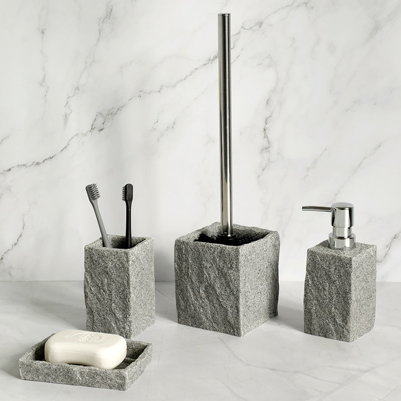 Imitation Granite Bathroom Accessories