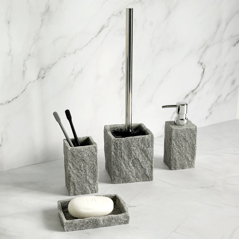 Imitation Granite Bathroom Accessories