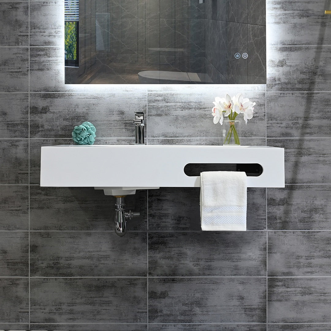 Simple Modern Style Double Layer Design Wash Basin