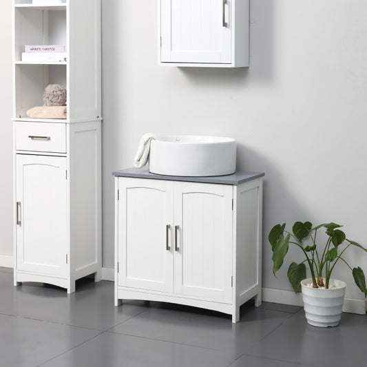 Modern Bathroom Under Sink Cabinet with Double Doors