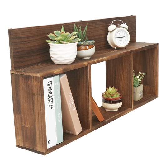 Rustic Wall Mount Display Organizer