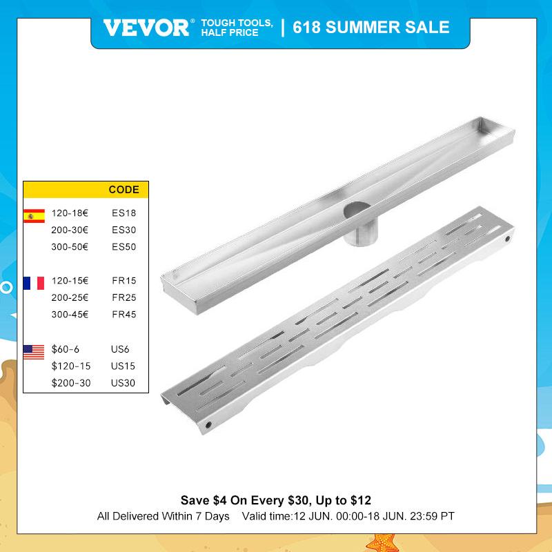 Linear Shower Drain Floor Trench